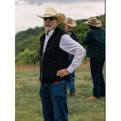 Jon Avnet The Last Rodeo Black Vest